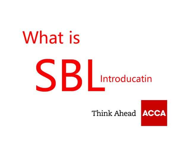ACCA Strategic Business Leader (SBL) Introducation